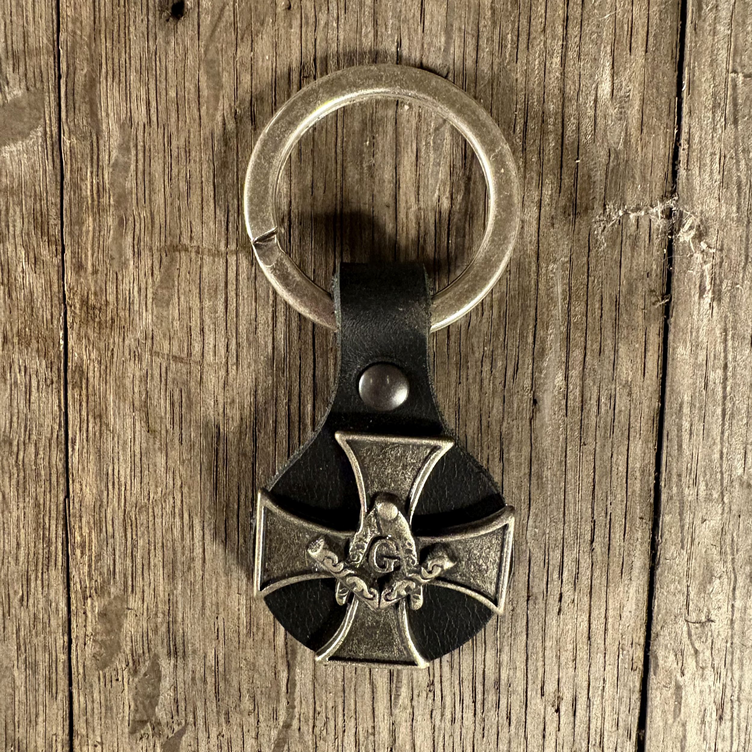 Schlüsselanhänger schwarz Freimaurer