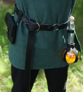 Cintura medievale ad anello lunga, 4 cm