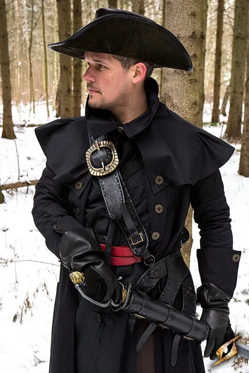 Piraten Schwertgehänge schwarz