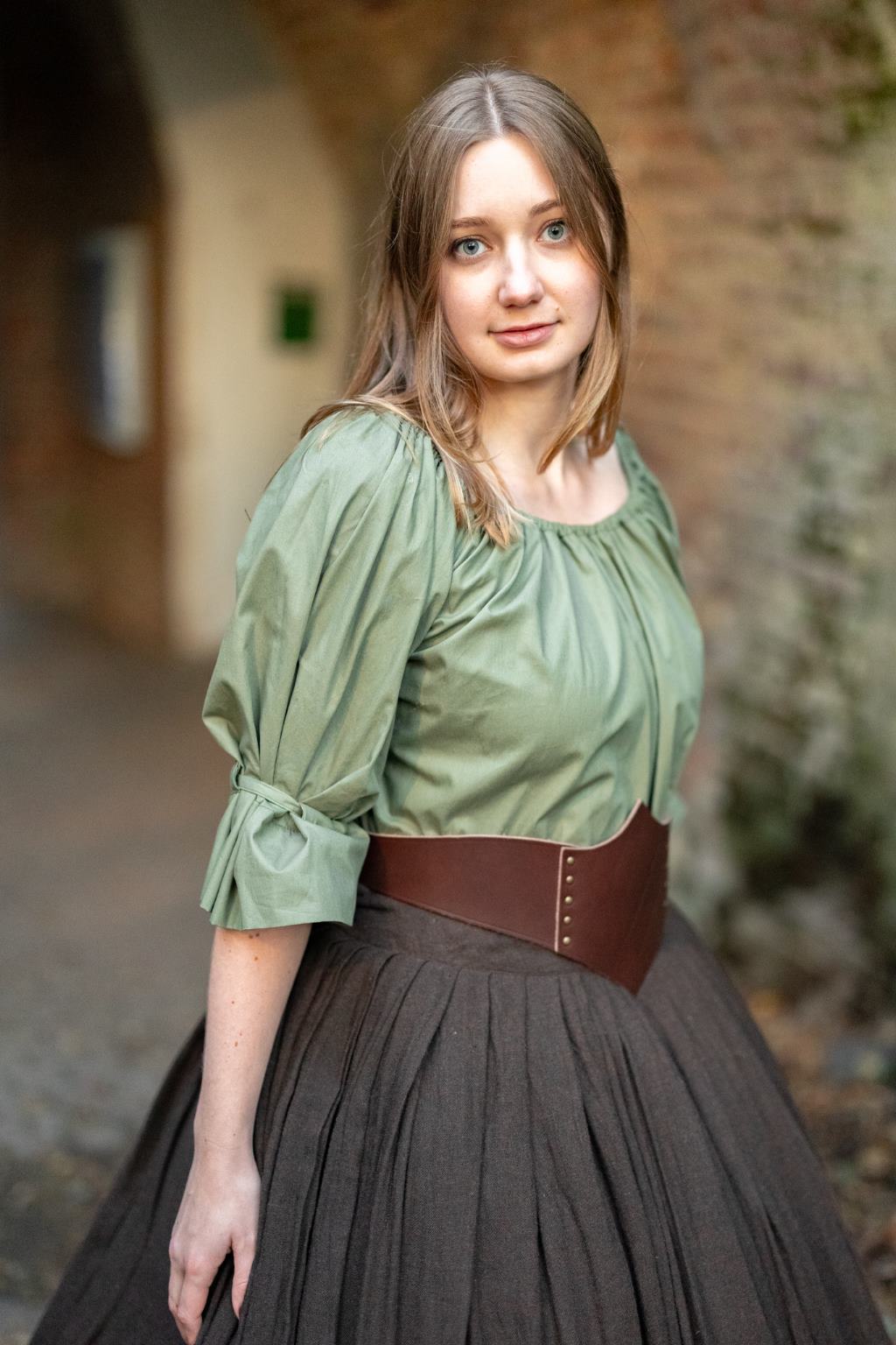 Mittelalterliches Gewandset Magd/Western