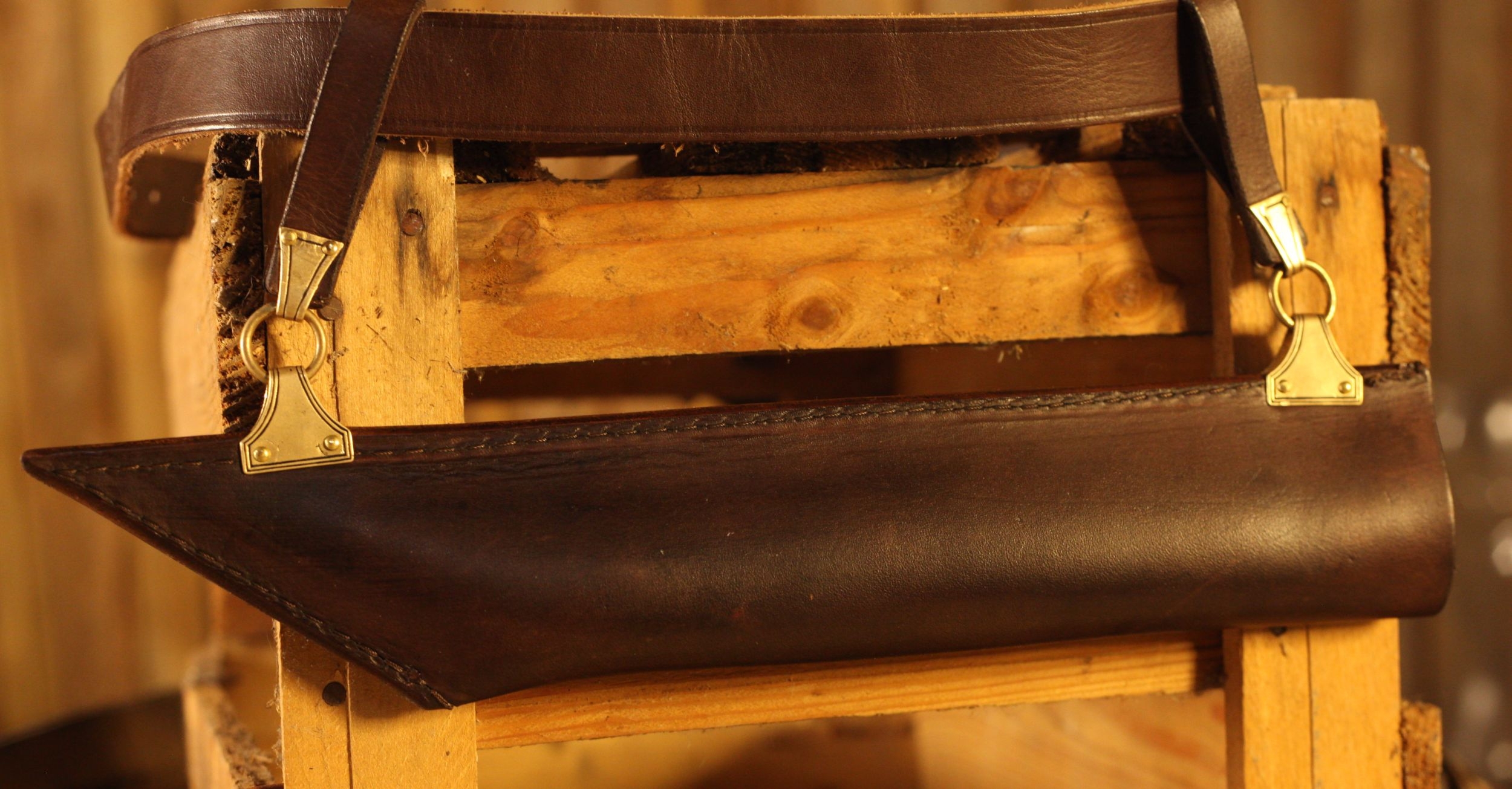 Saxscheide aus Leder für Calimacil Sax "Norn"