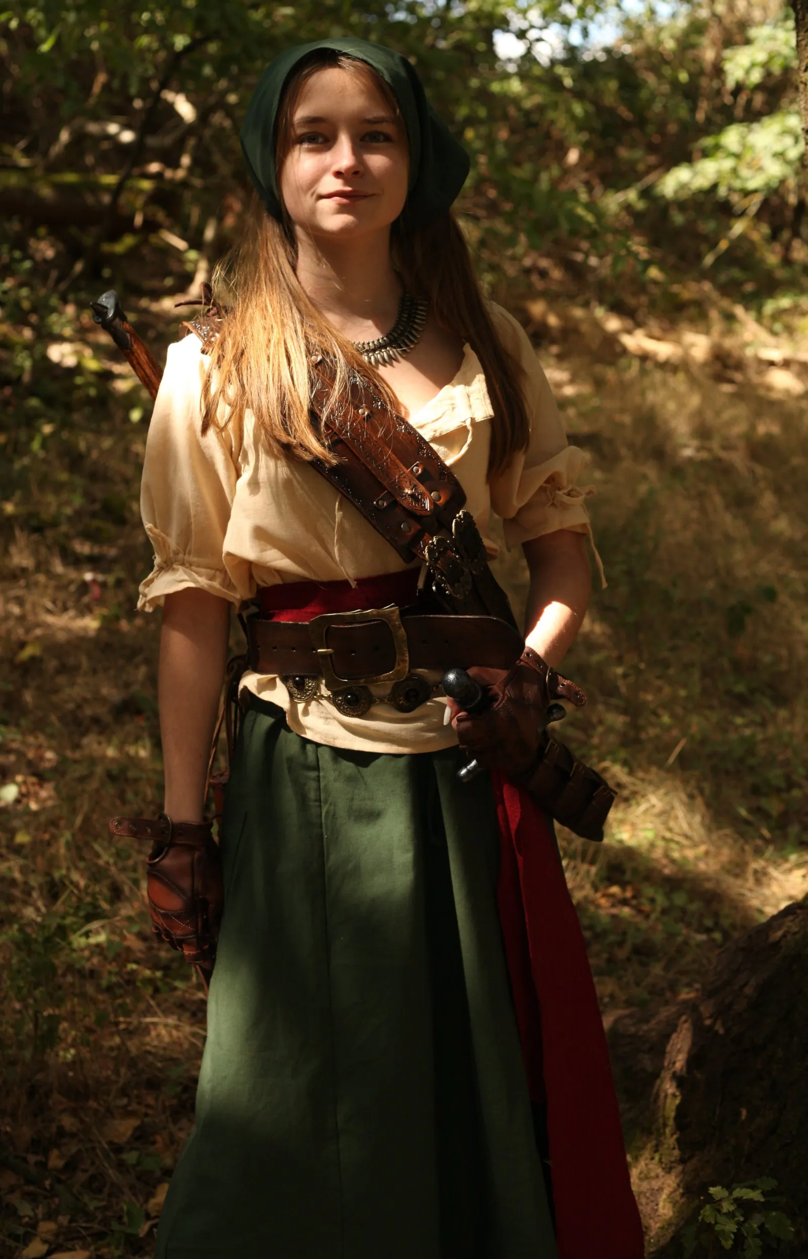 LARP Komplettoutfit Streunerin