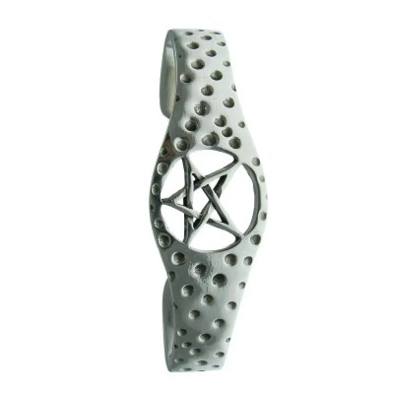 Zinnarmreif Pentagramm