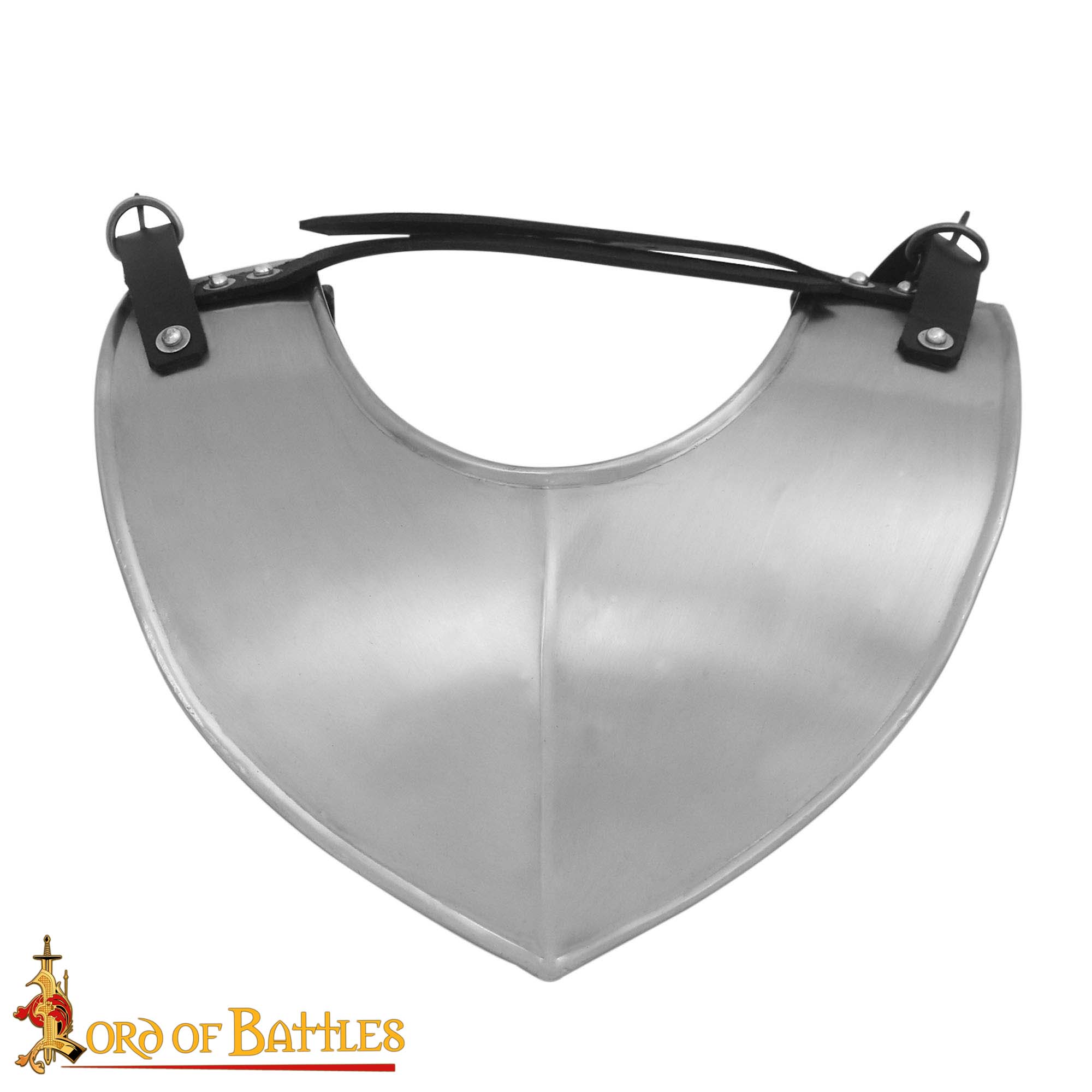 Mittelalterlicher Plattenkragen, poliert