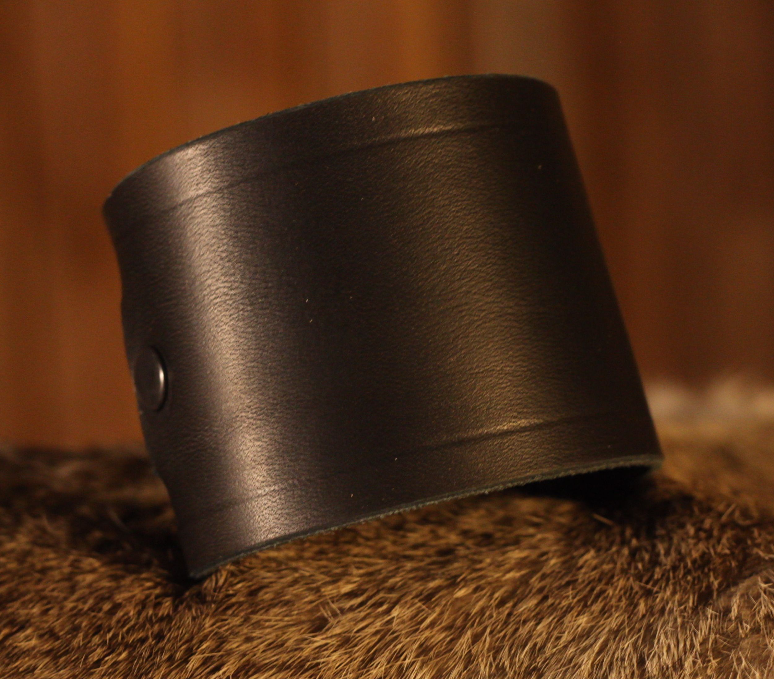 Lederarmband 6cm, einfach