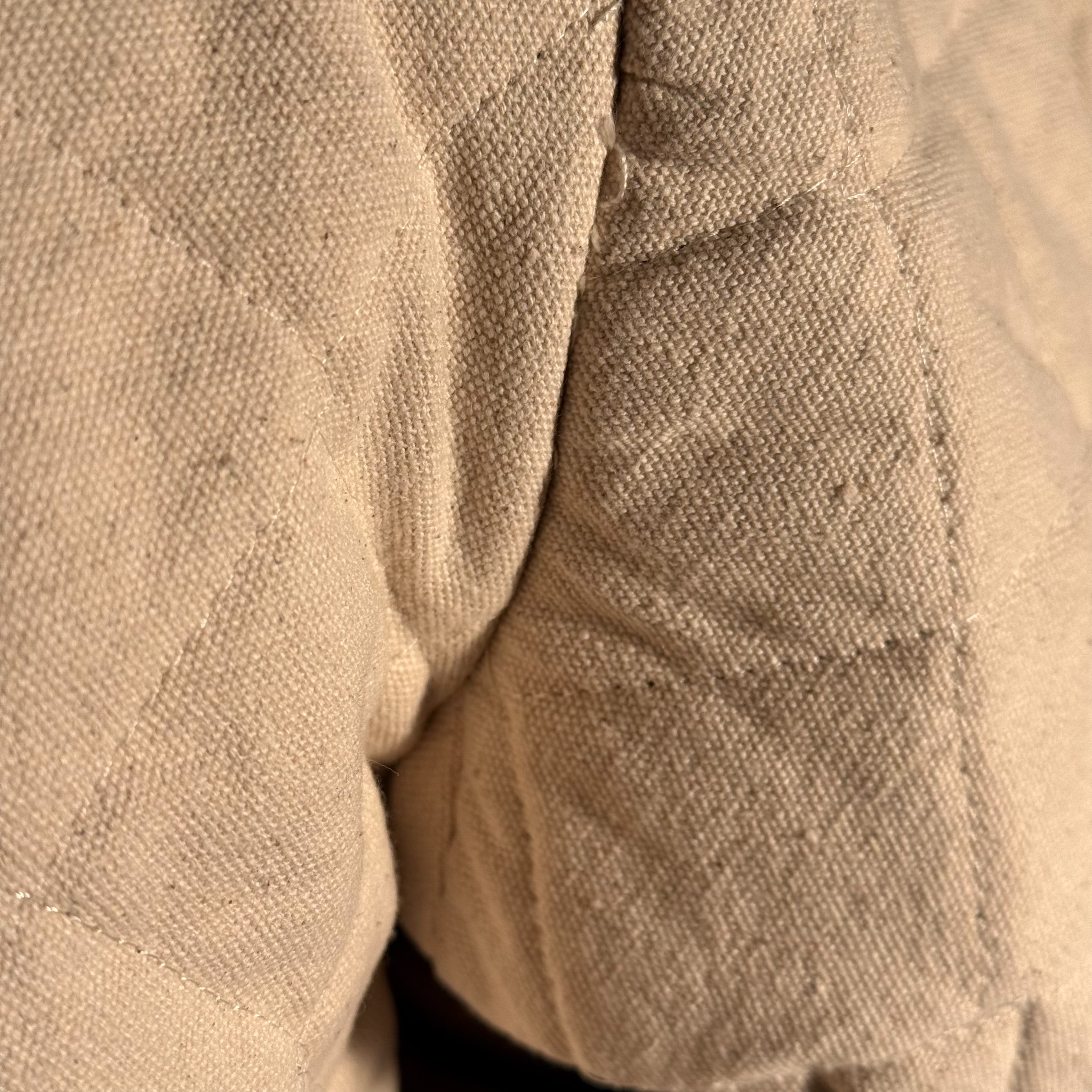 Mittelalterlicher Kurzarm-Gambeson, natur