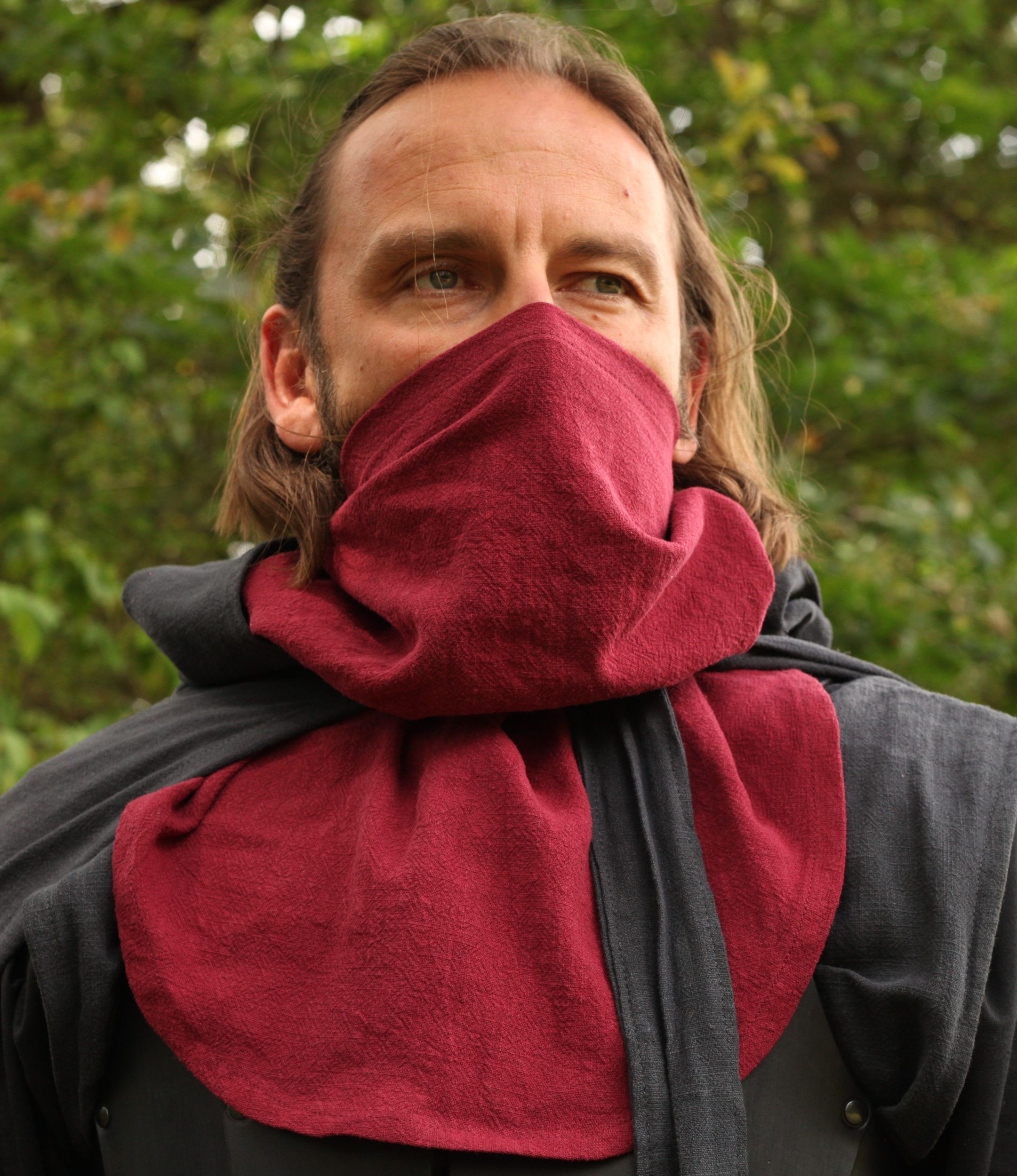 Leinen Gesichtsmaske