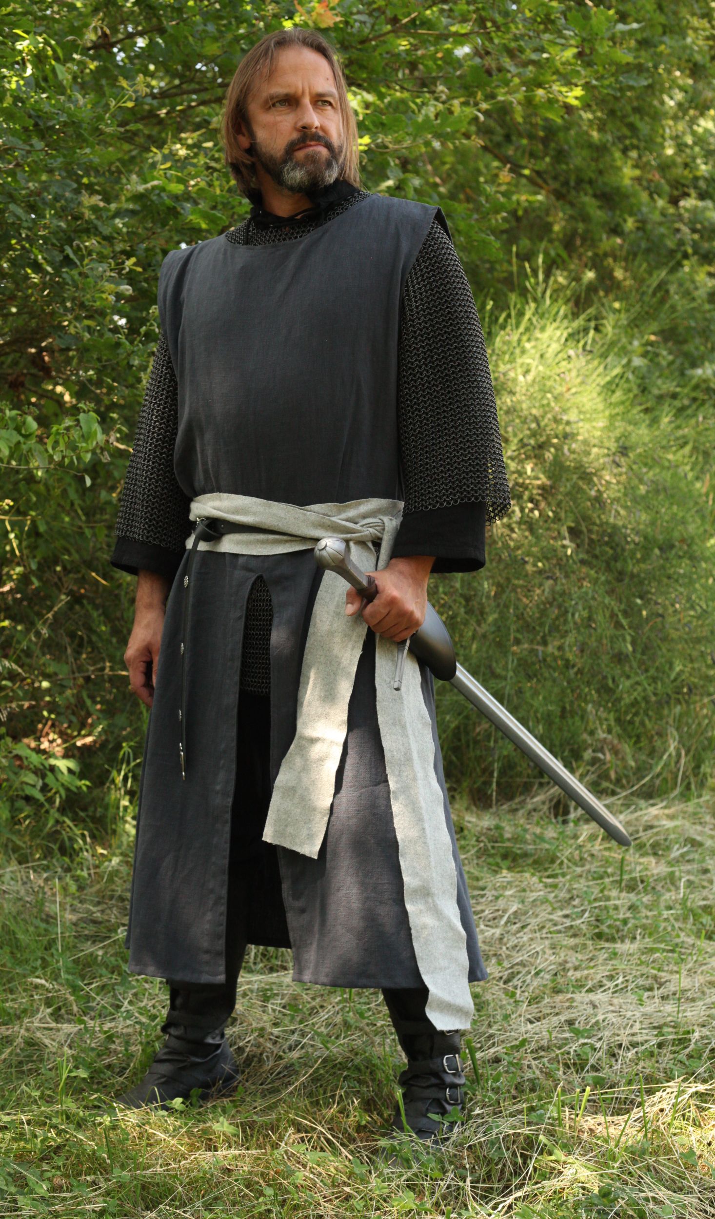 Ritterlicher Waffenrock aus Leinen, viele Farben