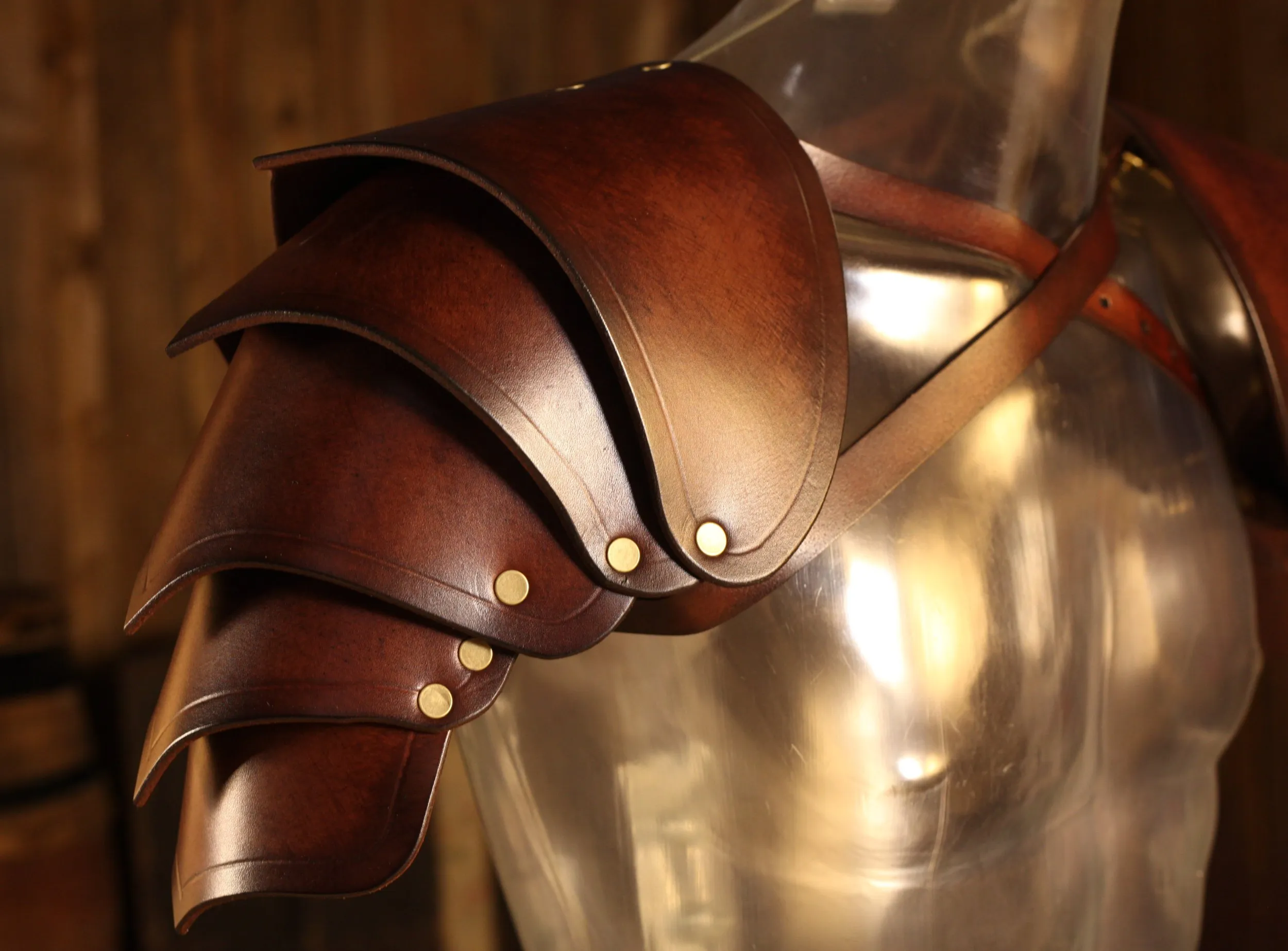 LARP Schulterrüstung DIY Bausatz