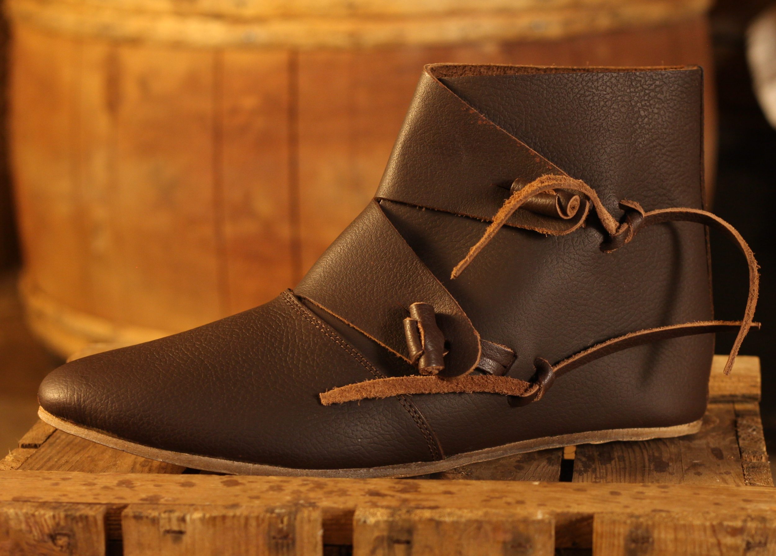 Mittelalterliche Halbstiefel Knut