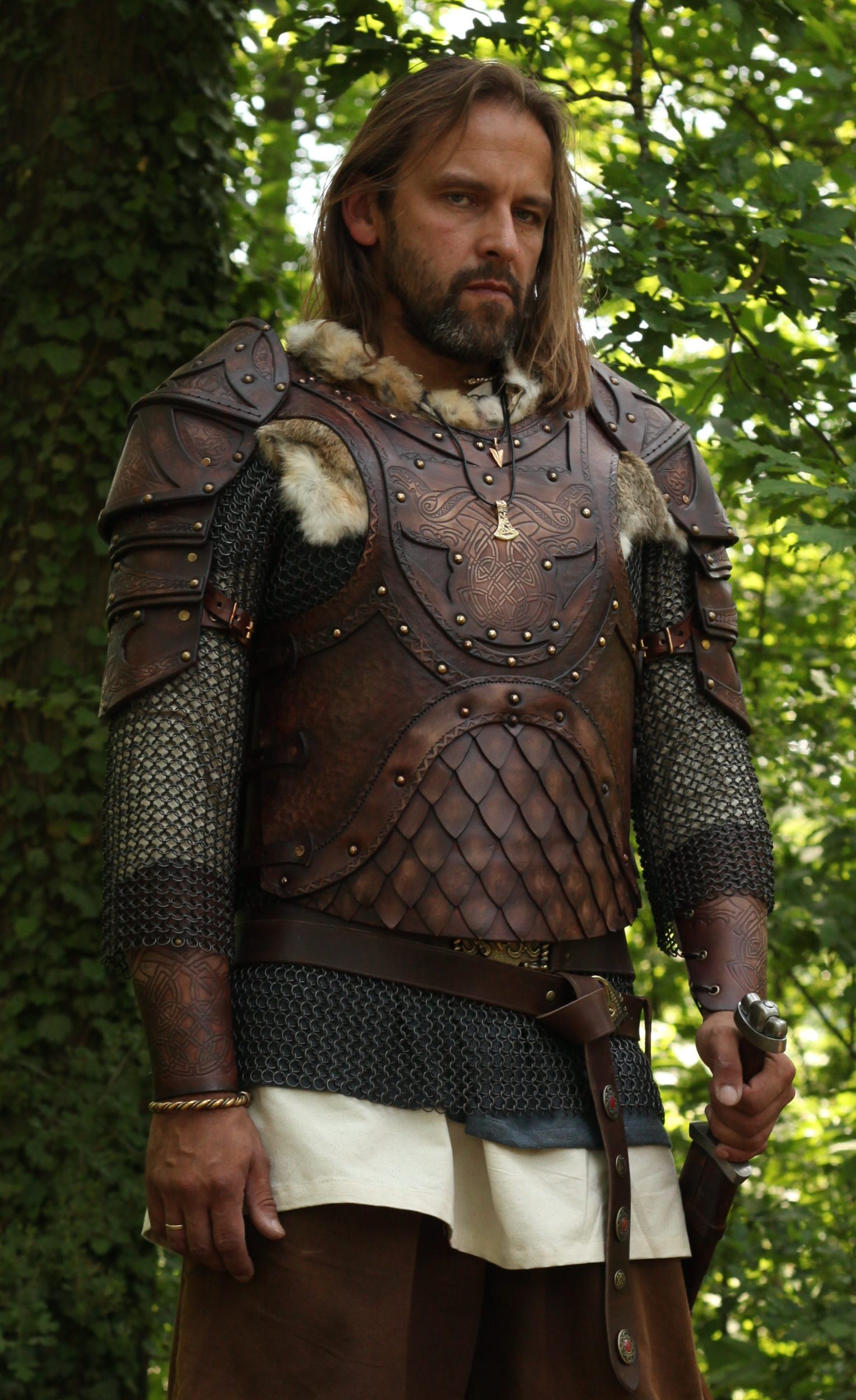 LARP Lederrüstung Odinson