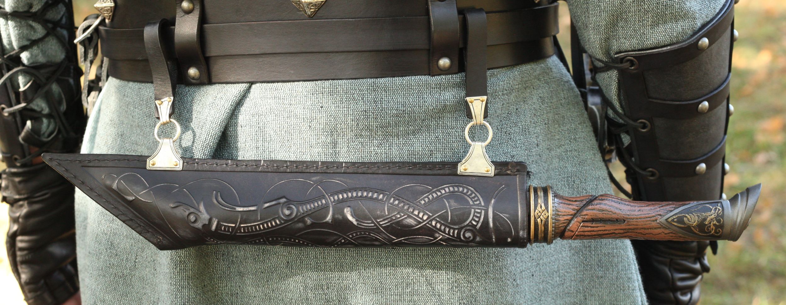 Saxscheide "Jörmungandr" Calimacil Sax "Norn"