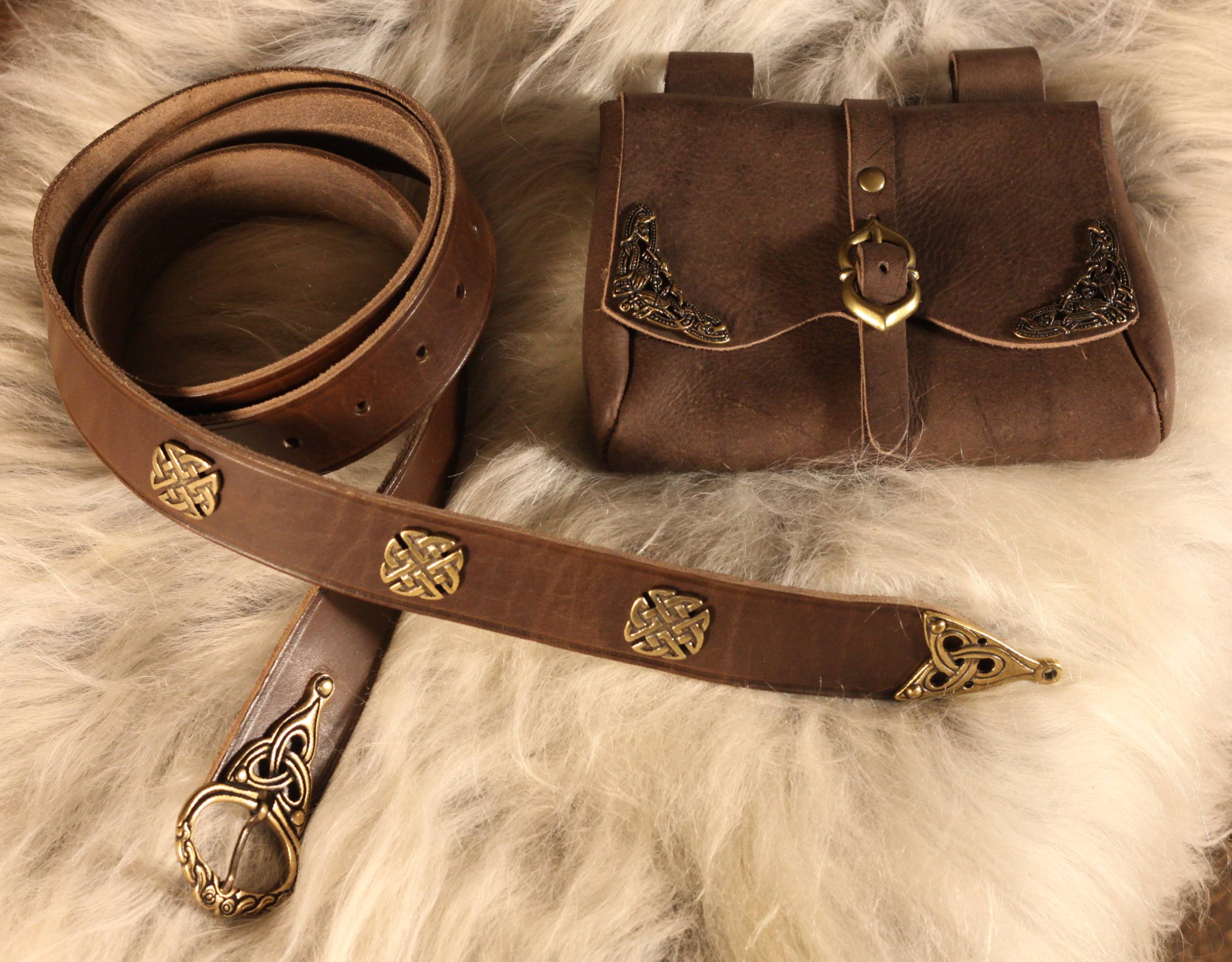 Set Wikingergürtel & Tasche