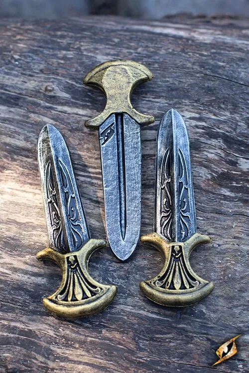 3er Pack Wurfmesser Assassinen Inquisitor