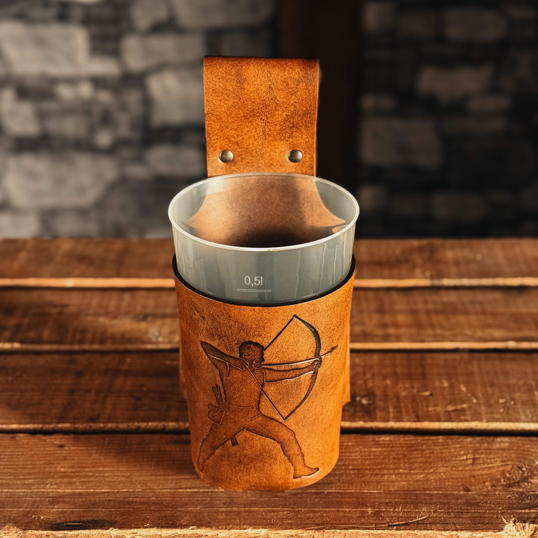 BecherBoss Getränkehalter Bogenschütze Maxi