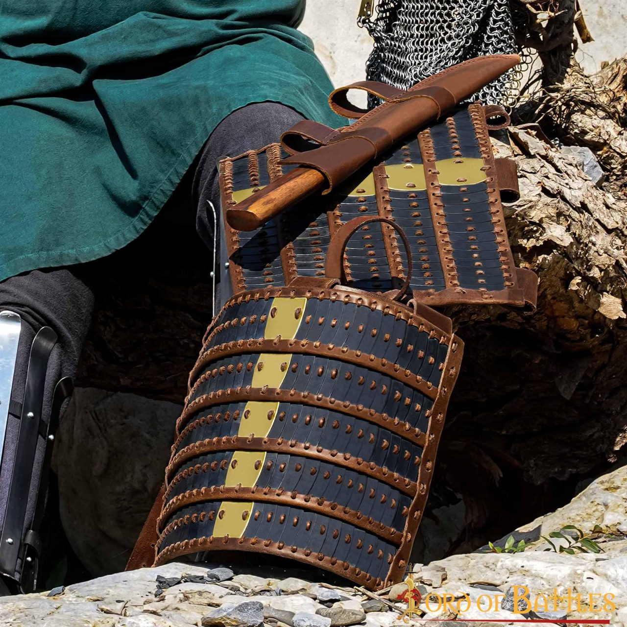 Viking/Rus Lamellen-Beintaschen