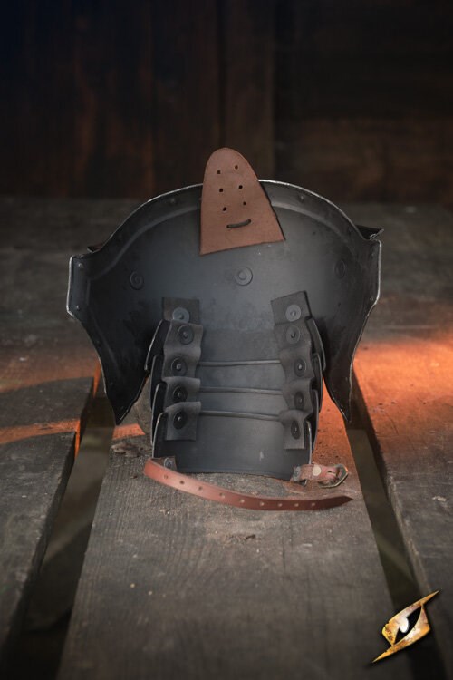 Schulterrüstung Hauptmann, Stahl