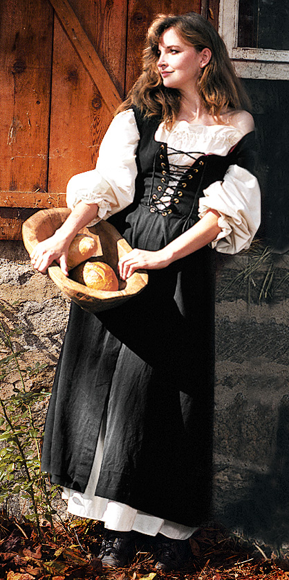 Mittelalterkleid Schankmädchen