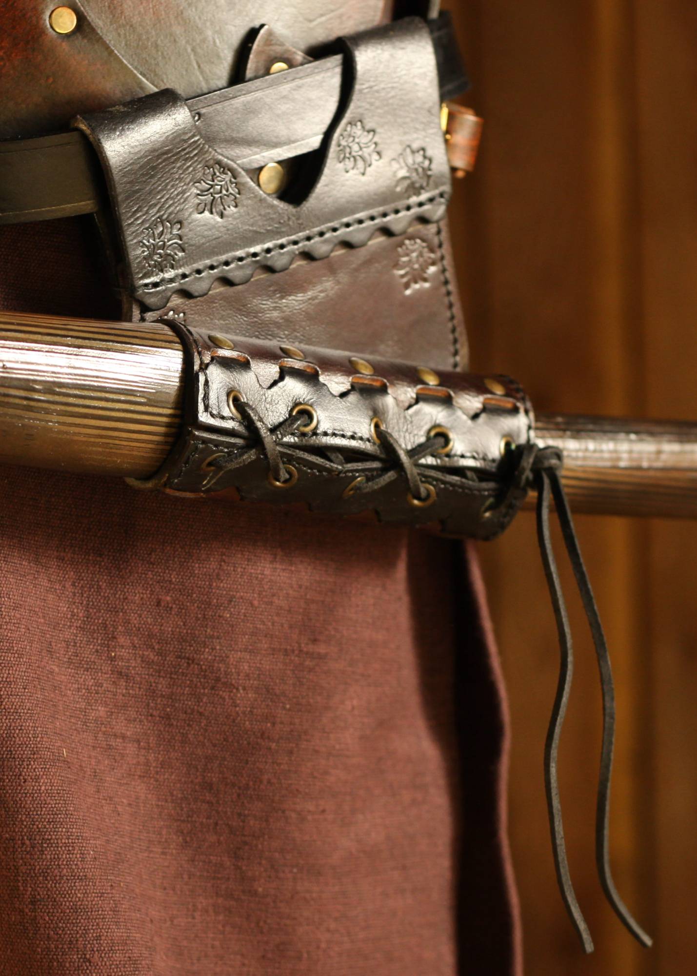 Schwerthalter Imperator schwarz/braun