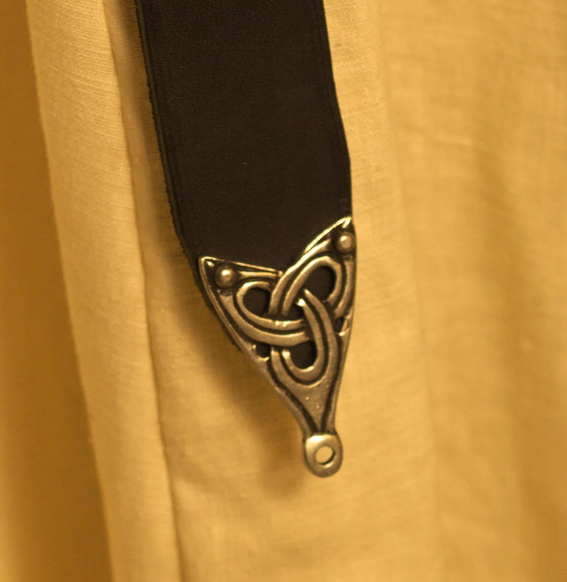 Mittelalter Langgürtel mit Ende 4cm