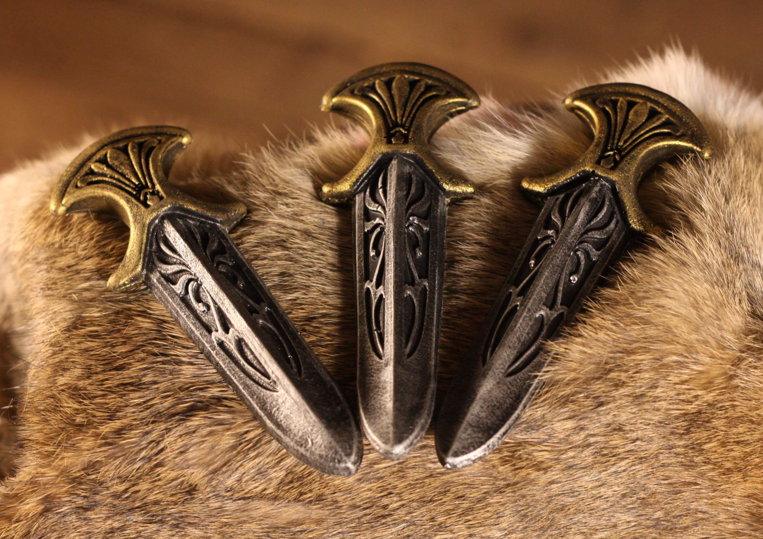 3er Pack Wurfmesser Assassinen Inquisitor