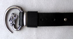 Mittelaltergürtel Wolfskopf