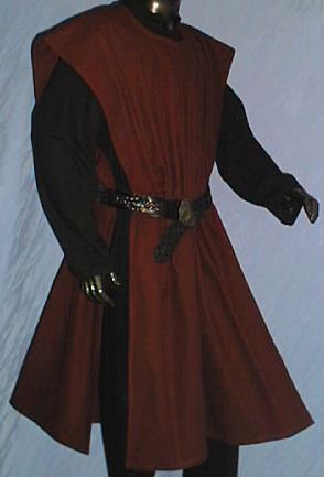 Waffenrock einfarbig uni