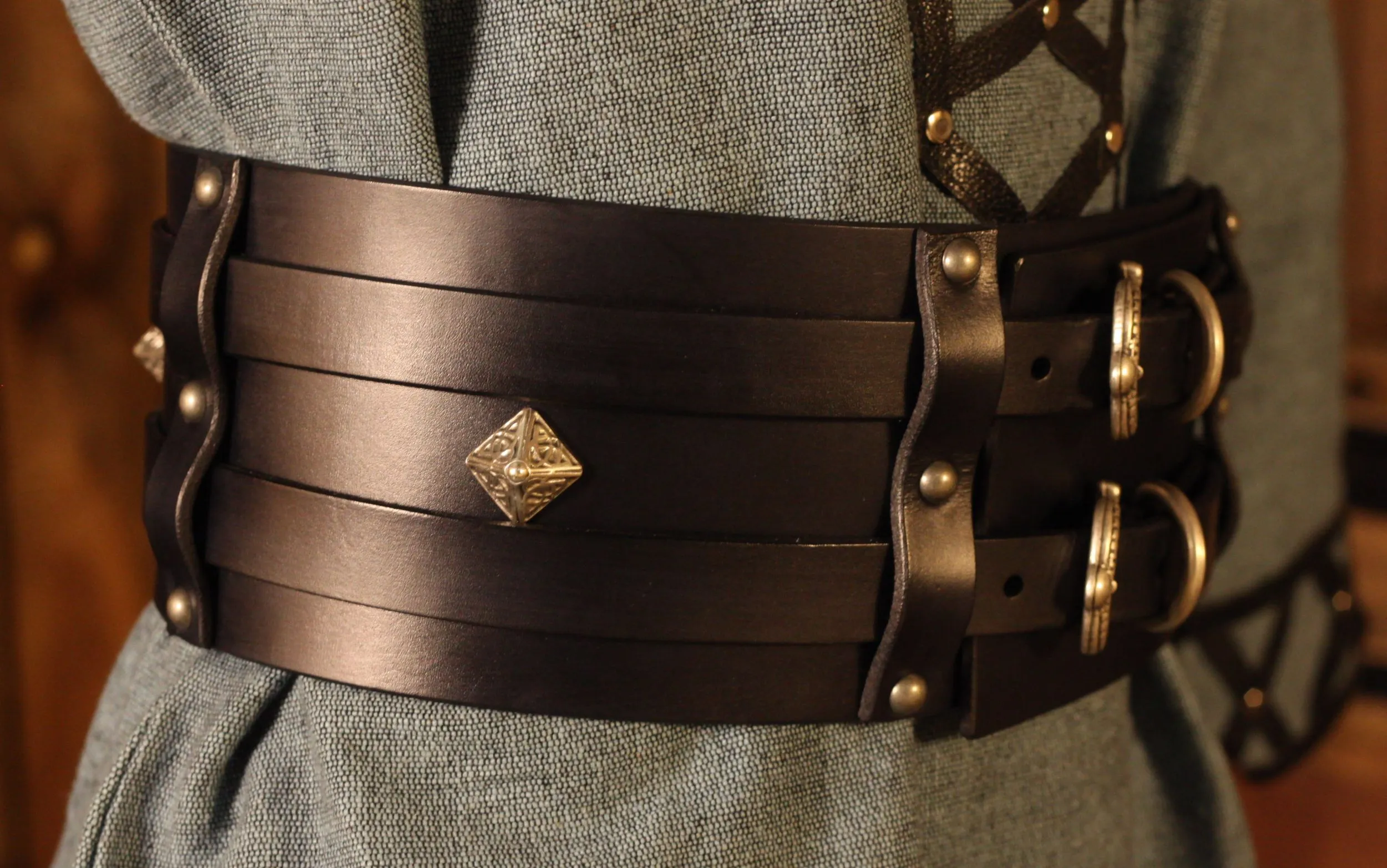 Doppelgürtel Björn 11,5cm