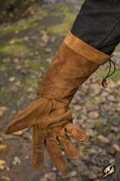 Lederhandschuhe braun