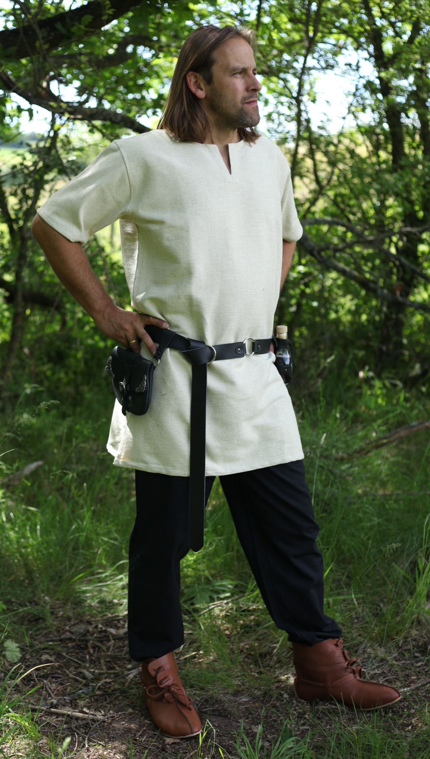 Kurzarmtunika Aegir Hanf