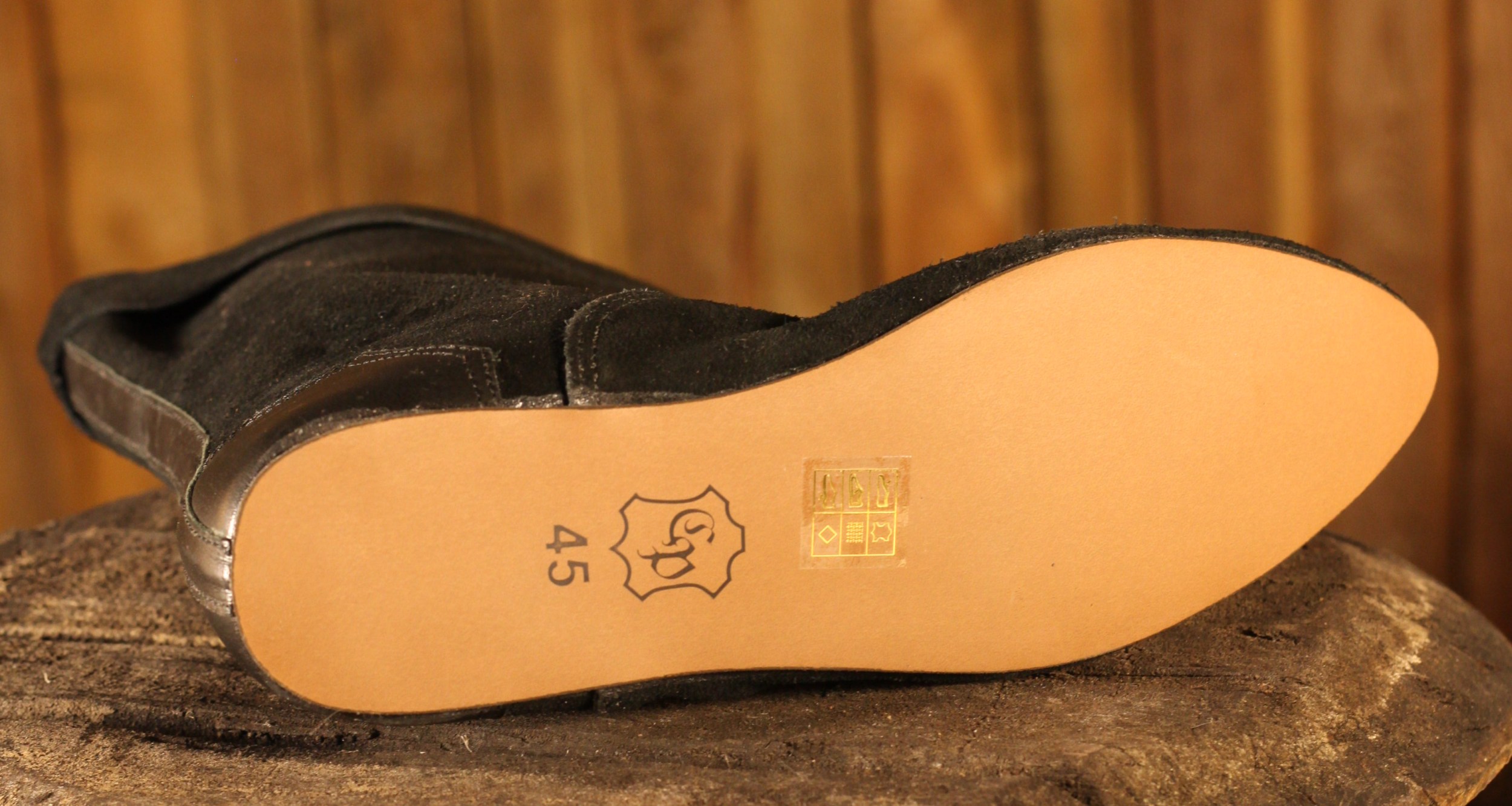 Mittelalterstiefel Sewolt schwarz