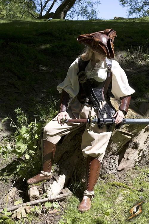 Piratenhut braun