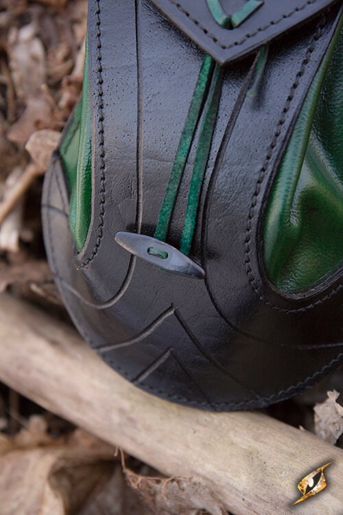 Elbische Tasche schwarz/grün