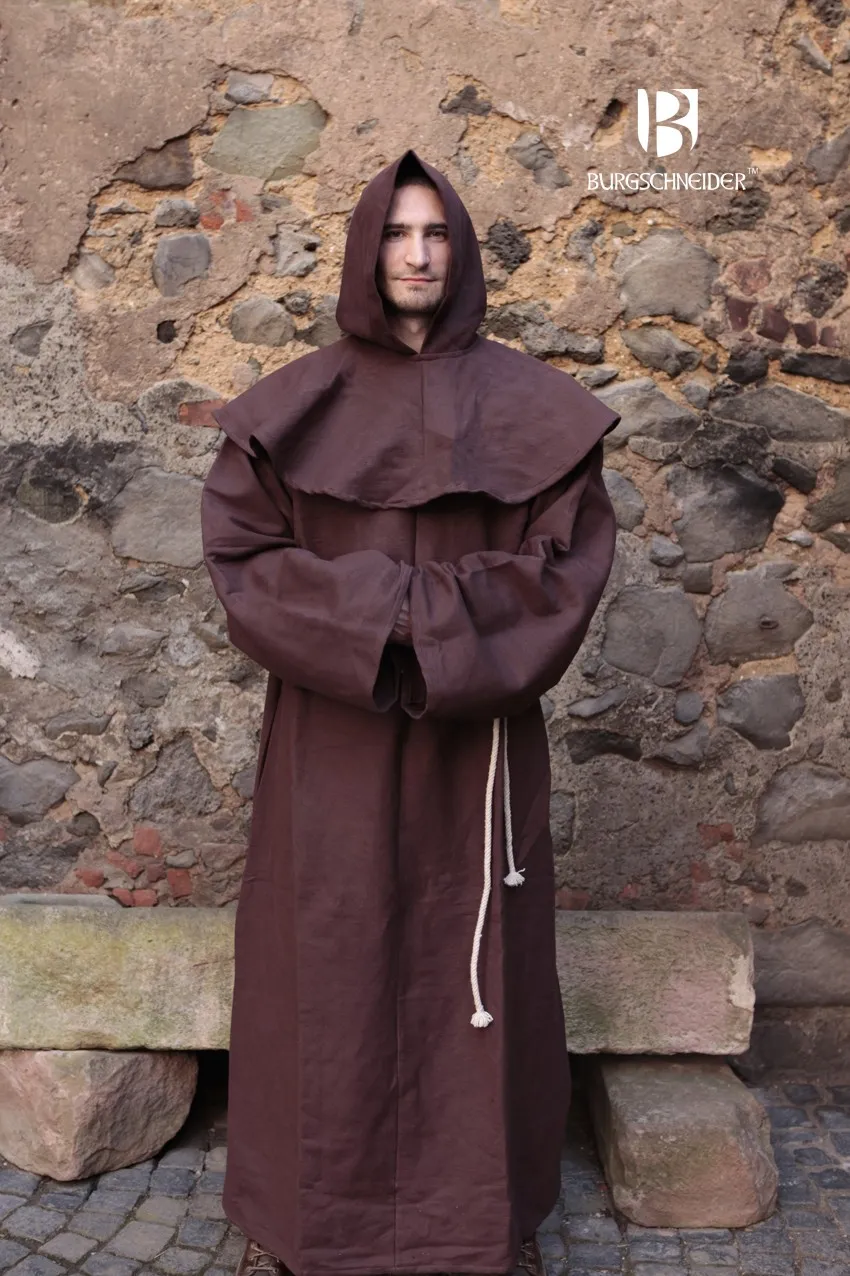 Mönchskutte Franziskus Braun
