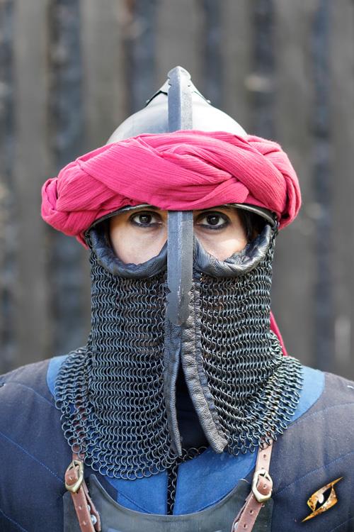 Persisches Kopfband weinrot