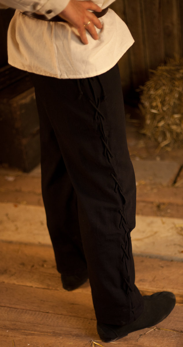 Mittelalterhose mit seitlicher Schnürung