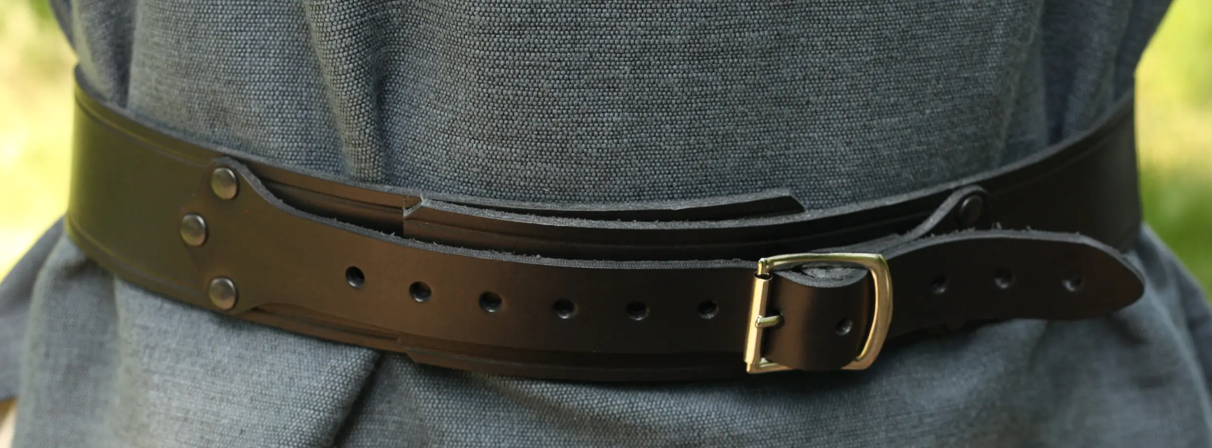 Ledergürtel, 5cm