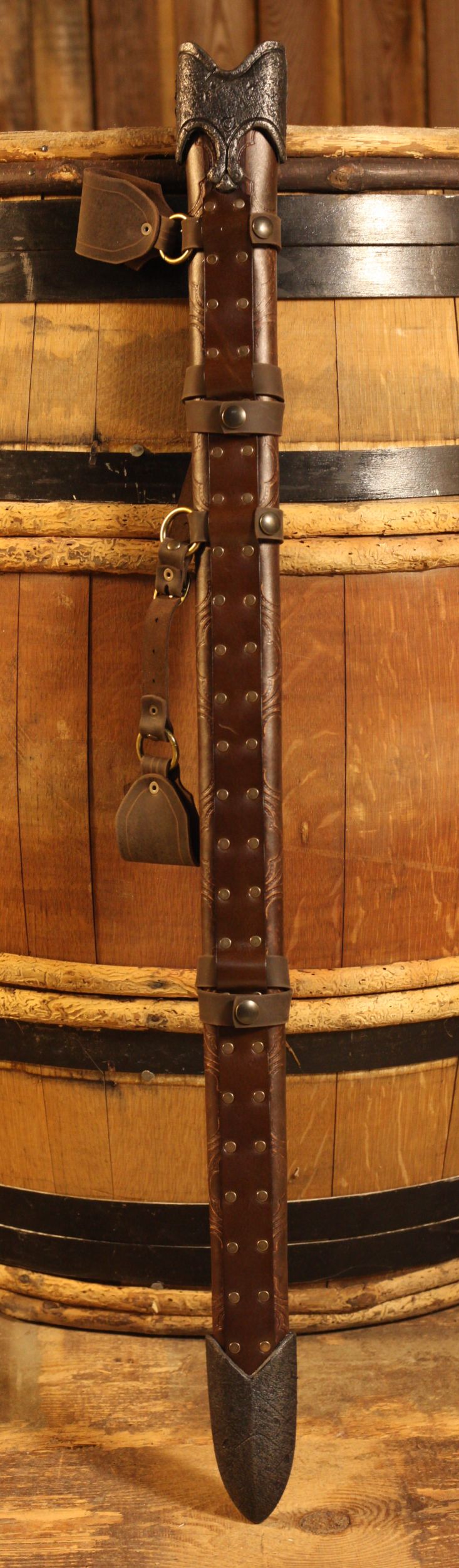 Schwertscheide für Geralt''s Schwert Witcher, braun